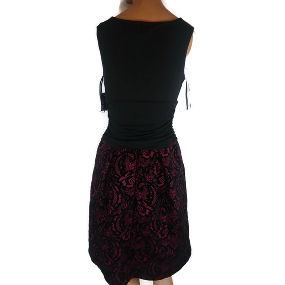 Enfocus Studio Semi formal lace drape dress - Picture 2 of 7